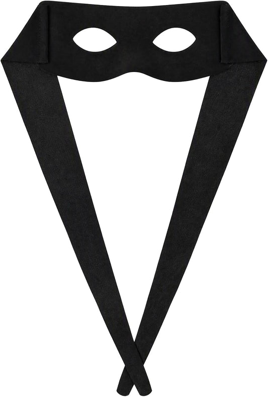 Yookat Black Eye Mask Masquerade Bandit Mask Halloween Costume Accessories