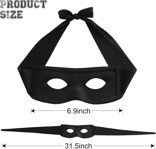 Eye Mask Costume Masquerade Bandit Cosplay Party Accessories