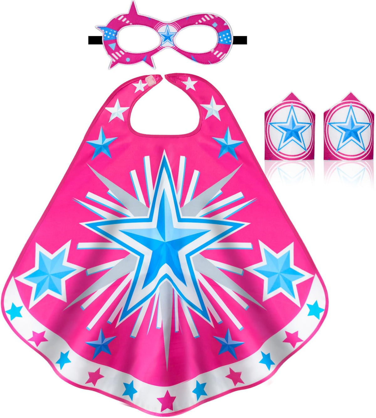 iROLEWIN Kids Superhero-Capes Mask for Boys Girls Superhero-Costumes
