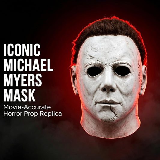 Michael Myers Full Head Latex Mask for Halloween Costume Party