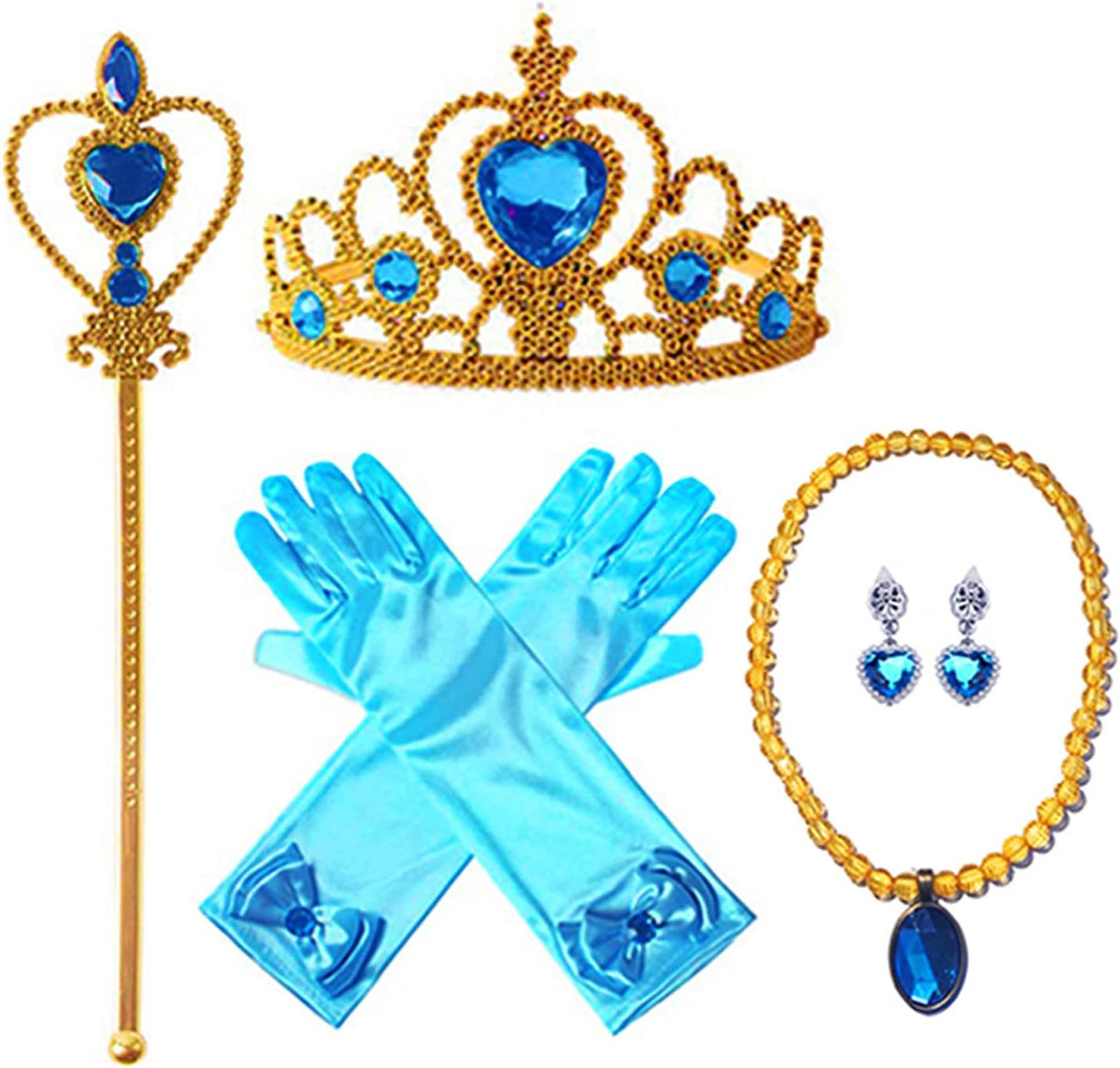 Akokvlar Girls Arabian Princess Costume Halloween Party Dress Up Outfits
