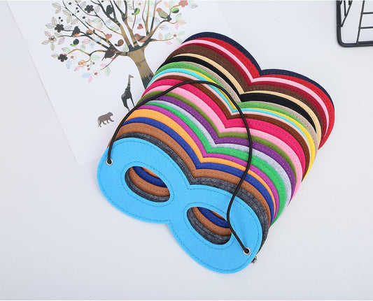 Superhero Masks for Kids,Party Cosplay Dress Up Superhero Eye Masks(25 Pieces)