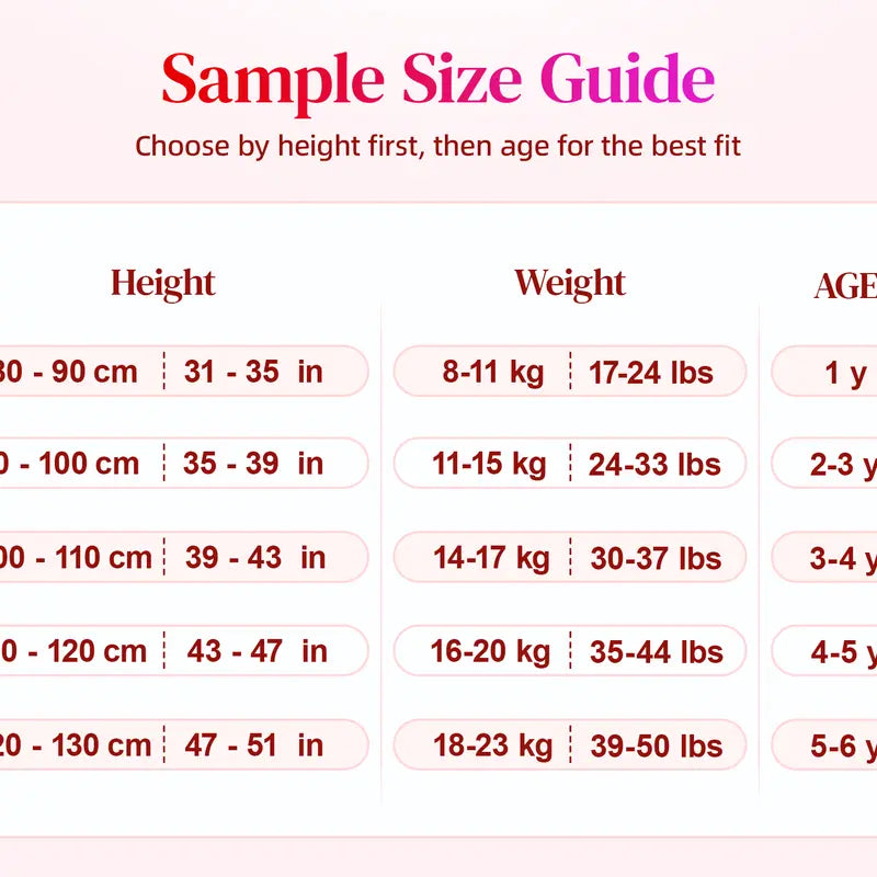 UPORPOR Girls' Red LED Glitter Cartoon Character Princess Costume Dress - Polyester, 3y-4-5y (3-4 Years Fit), Headband, Remote, Light-Up Skirt, 100+ Music-Sync LED Modes, for Parties, Pretend Play