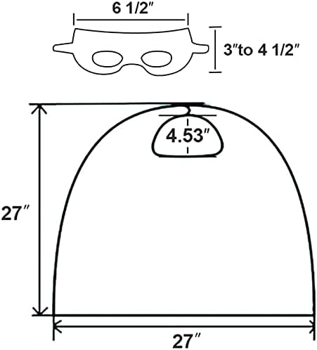 Dress Up Capes and Masks Set, 4 Pack Costume for Party Favors