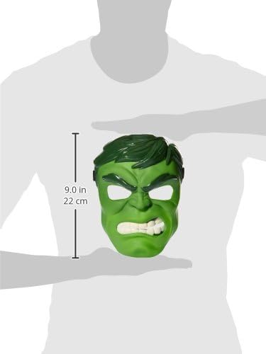 Marvel Hulk Hero Mask Toys, Classic Design, Inspired By Avengers Endgame, For Kids Ages 5 and Up