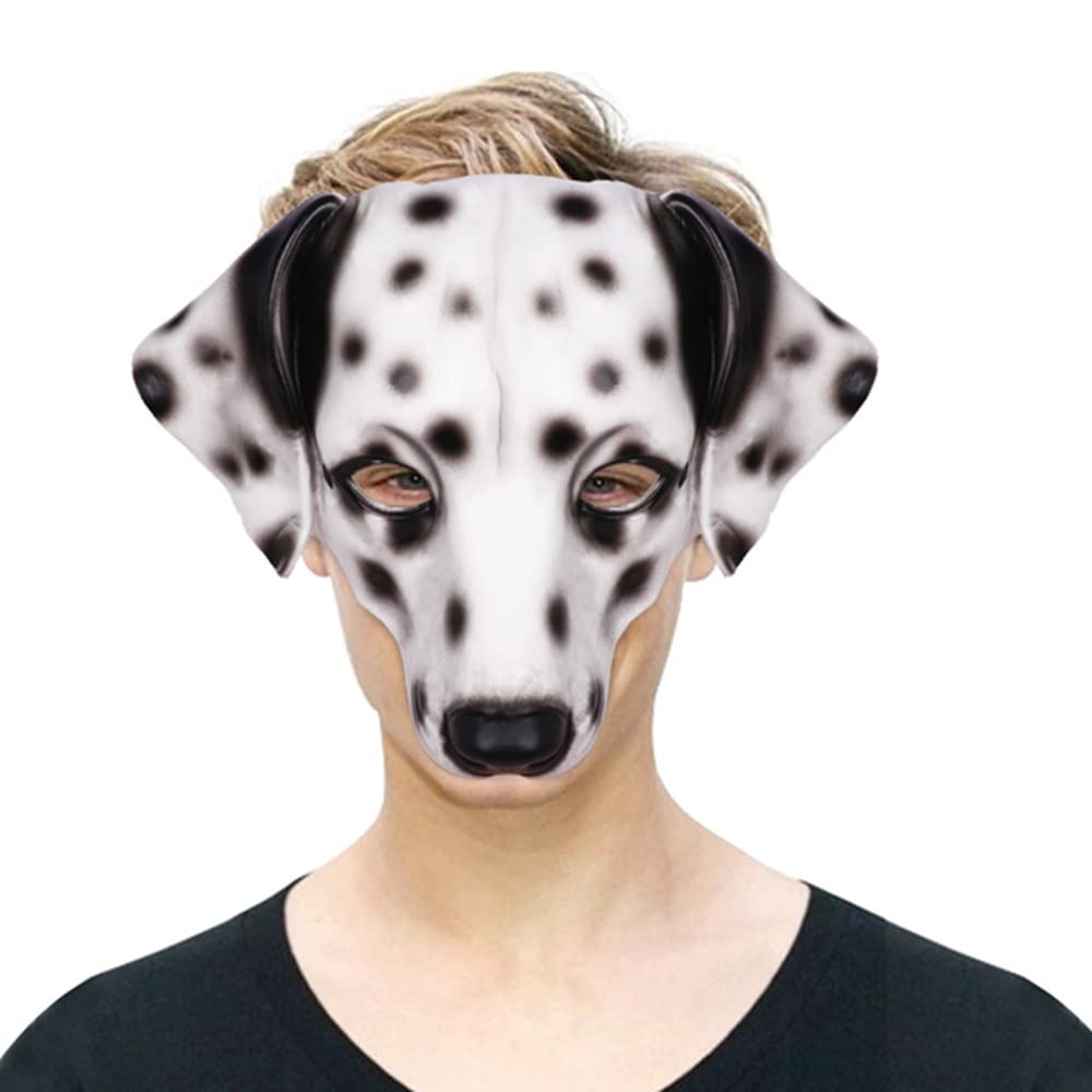 NewL Halloween 3D Animal Half Face Mask Masquerade for Women and Men