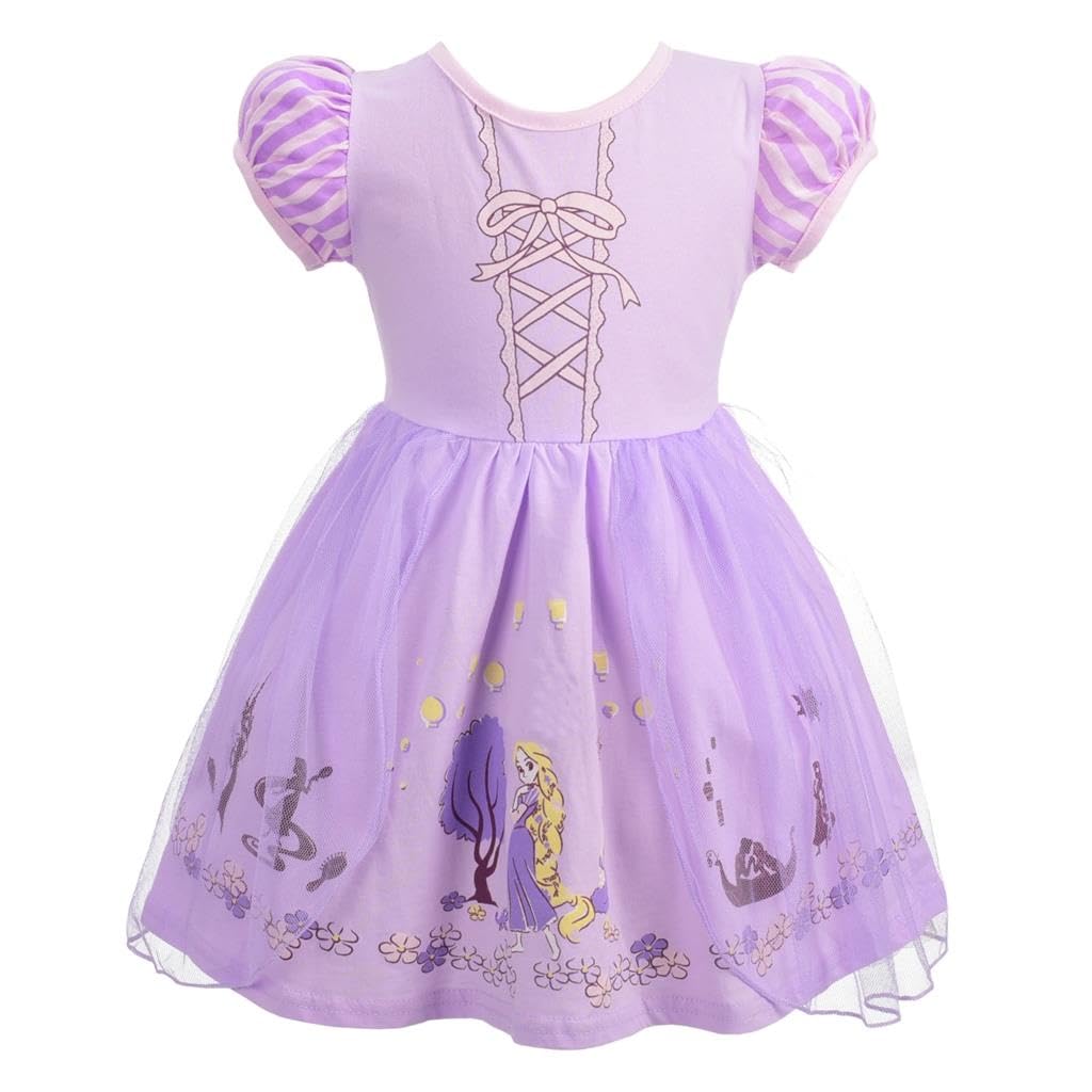 Dressy Daisy Princess Dress Up Clothes Halloween Fancy Party Tulle Skirt Summer Outfit for Baby & Toddler Girls