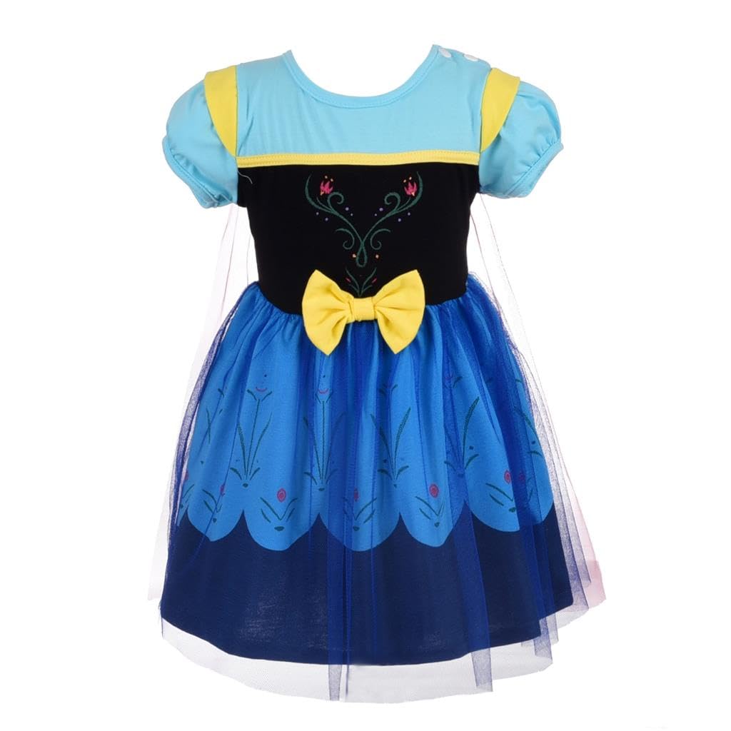 Dressy Daisy Princess Dress Up Clothes Halloween Fancy Party Tulle Skirt Summer Outfit for Baby & Toddler Girls