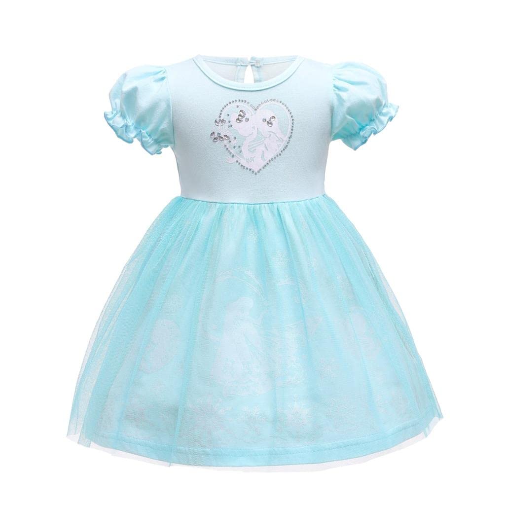 Dressy Daisy Princess Dress Up Clothes Halloween Fancy Party Tulle Skirt Summer Outfit for Baby & Toddler Girls