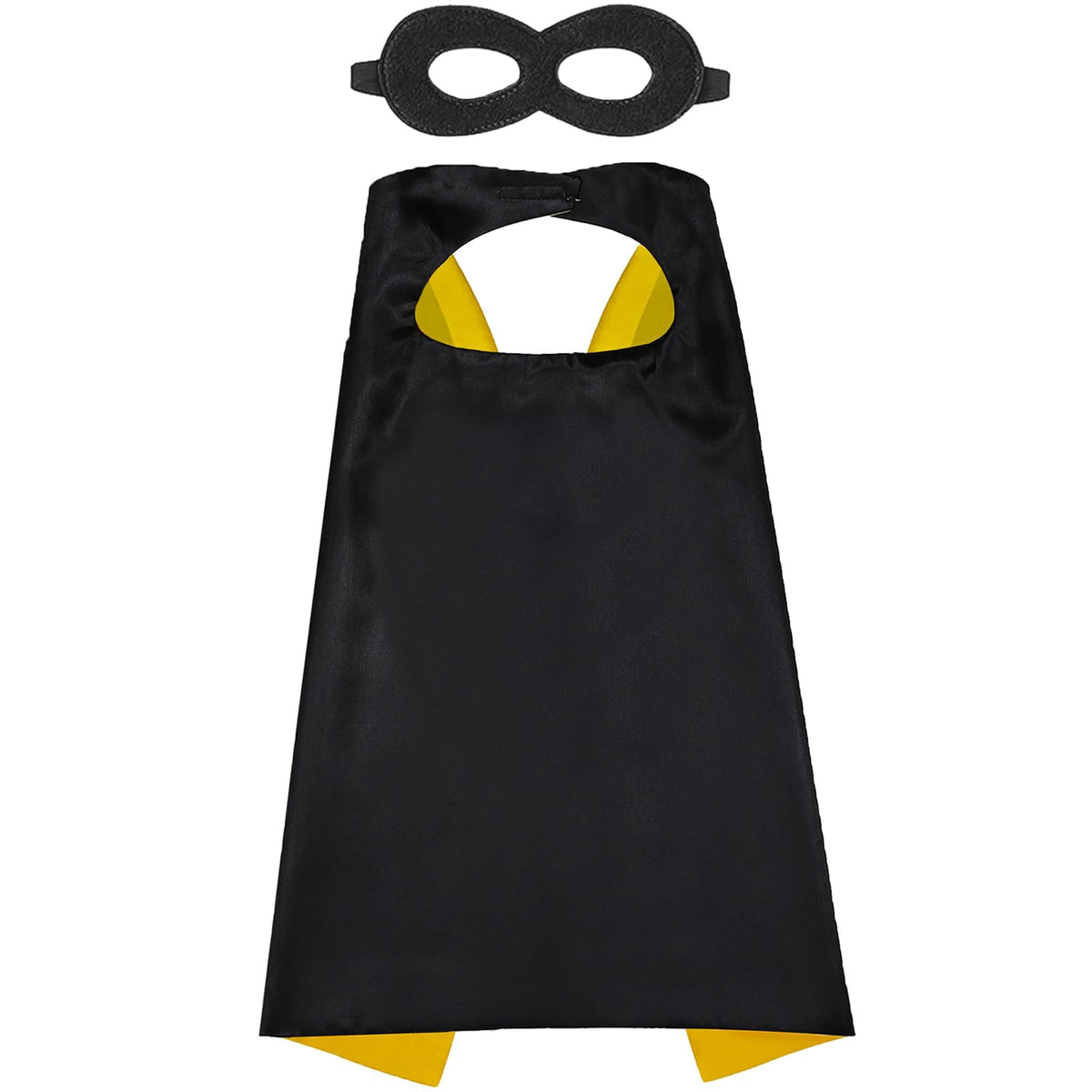Halloween Capes and Mask for Kids 4-10 Year Double Side cape Costume Cosplay Dress Up Kids Cape Toy for Boys