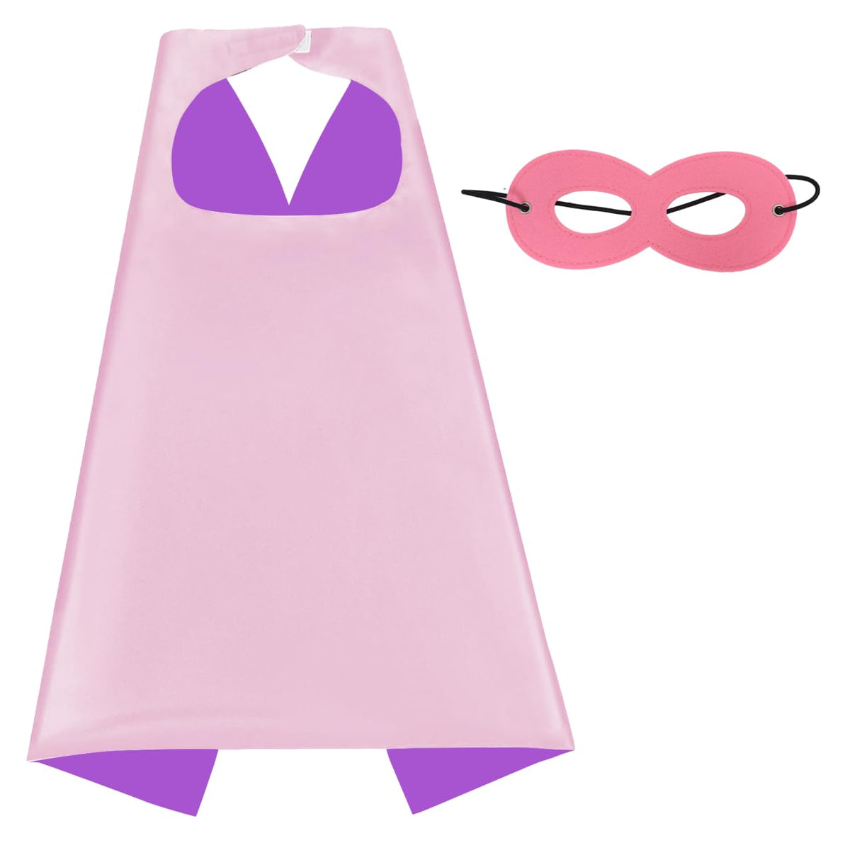 Superhero Cape and Mask for Kids, Toy for 3-9 Year Old Boys Girls Halloween Christmas Dress up Super Hero Costume