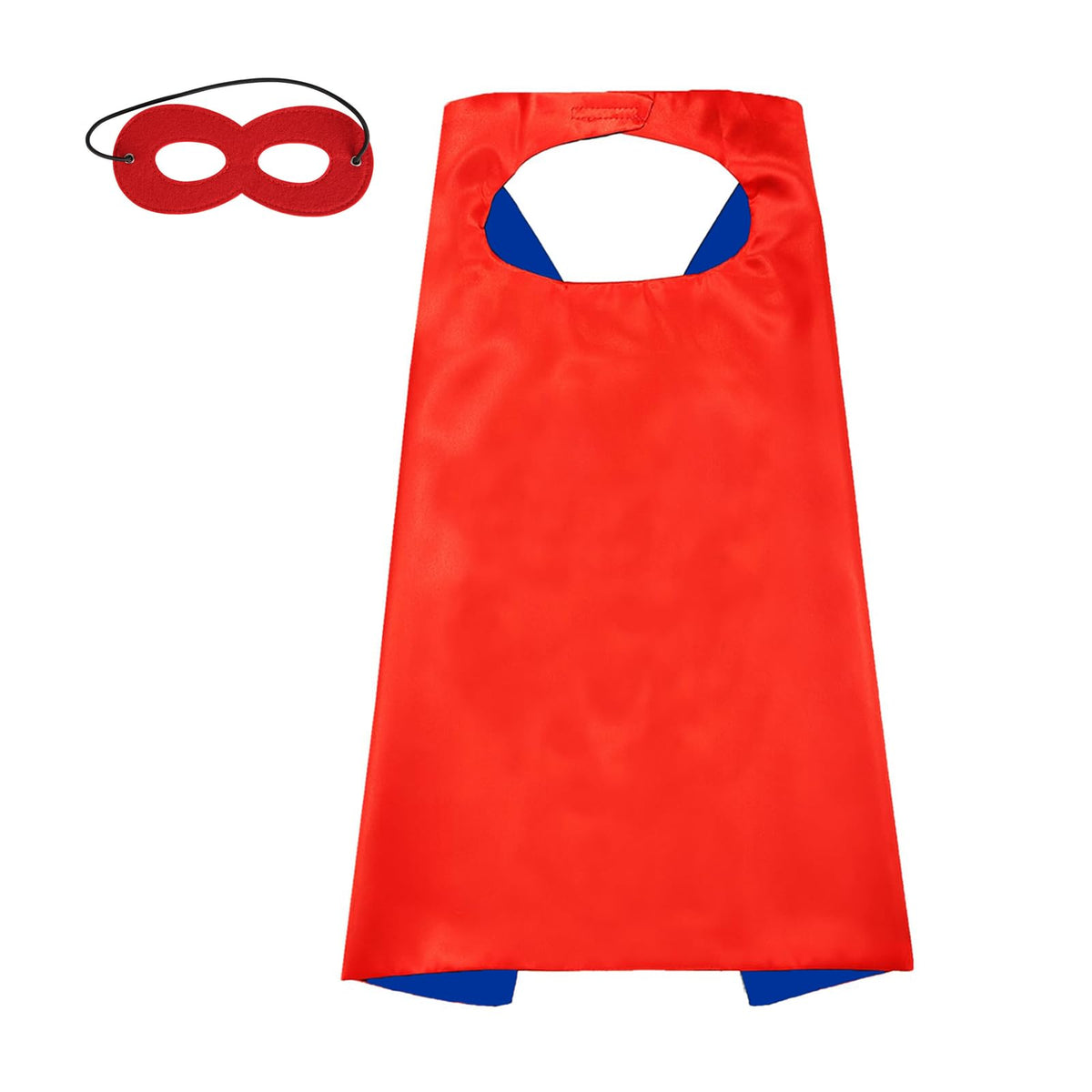 Superhero Cape and Mask for Kids, Toy for 3-9 Year Old Boys Girls Halloween Christmas Dress up Super Hero Costume