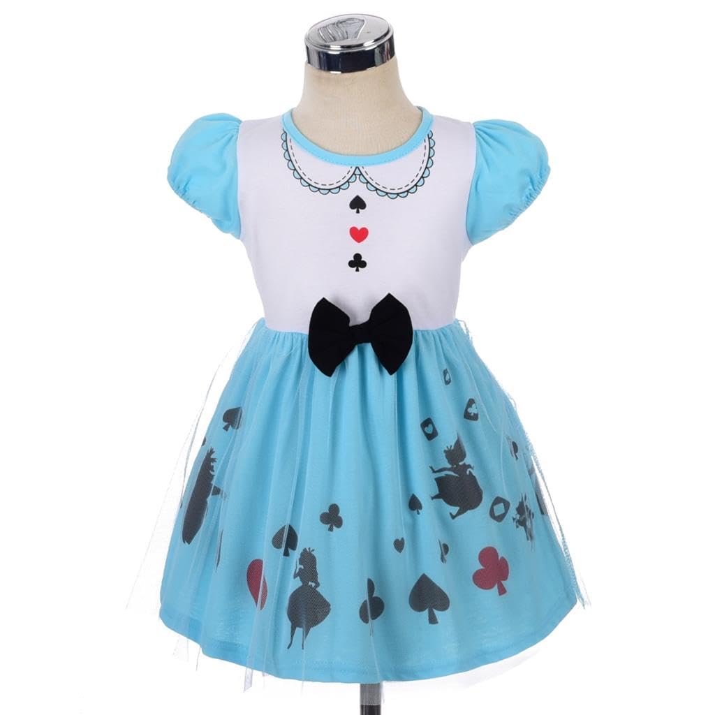 Dressy Daisy Princess Dress Up Clothes Halloween Fancy Party Tulle Skirt Summer Outfit for Baby & Toddler Girls
