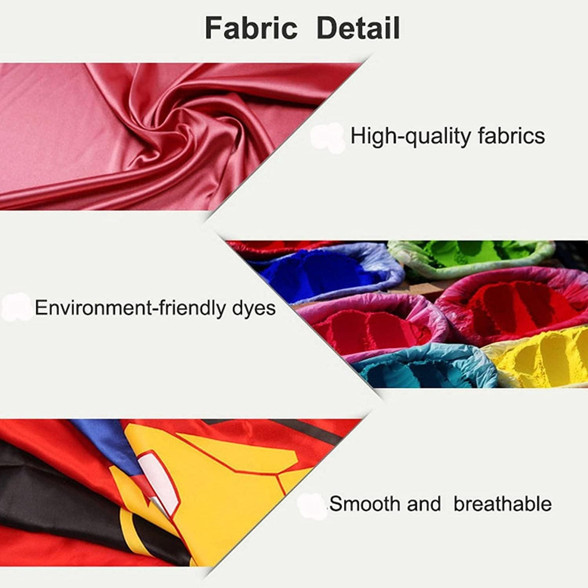 Dress Up Capes and Masks Set, 4 Pack Costume for Party Favors