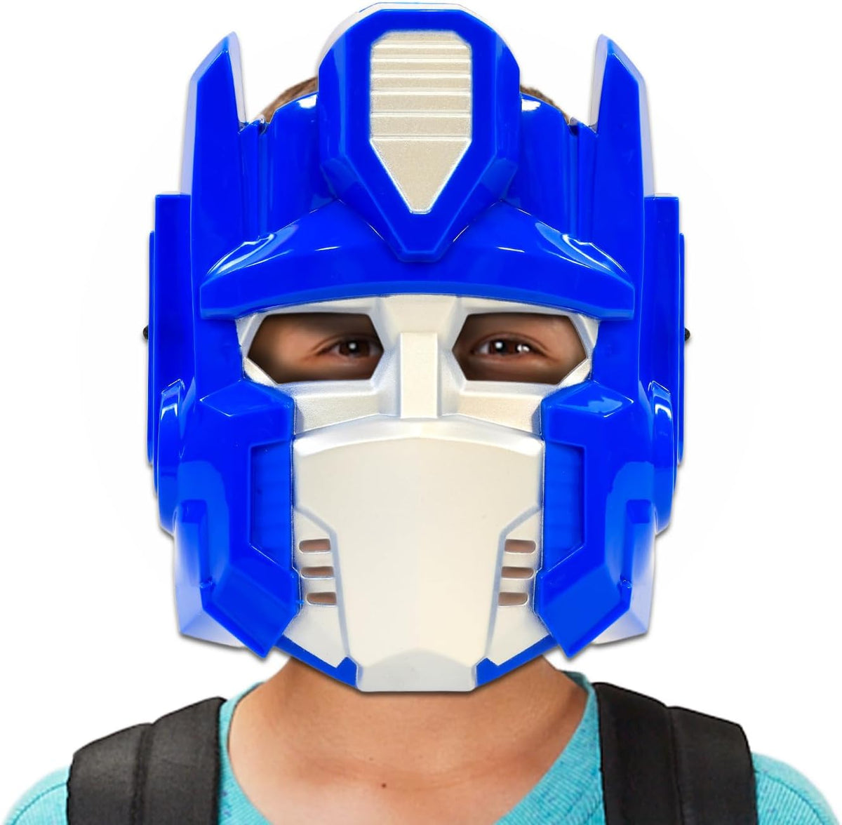 Transformers Masks for Kids 2 Pack Set - Bundle with Optimus Prime and Bumblebees Masks for Dress Up Pretend Play Plus Stickers, More | Transformers Costume Accessories