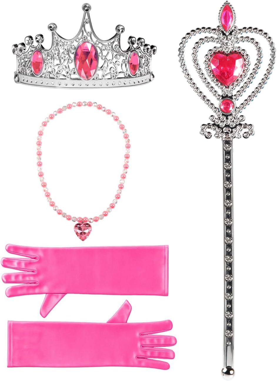 Light Up Princess dress up for 3-9 Ages girls Halloween Costume