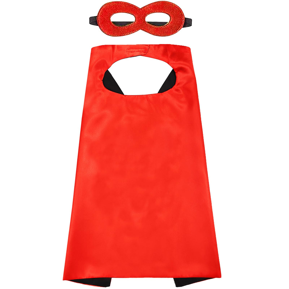 Halloween Capes and Mask for Kids 4-10 Year Double Side cape Costume Cosplay Dress Up Kids Cape Toy for Boys