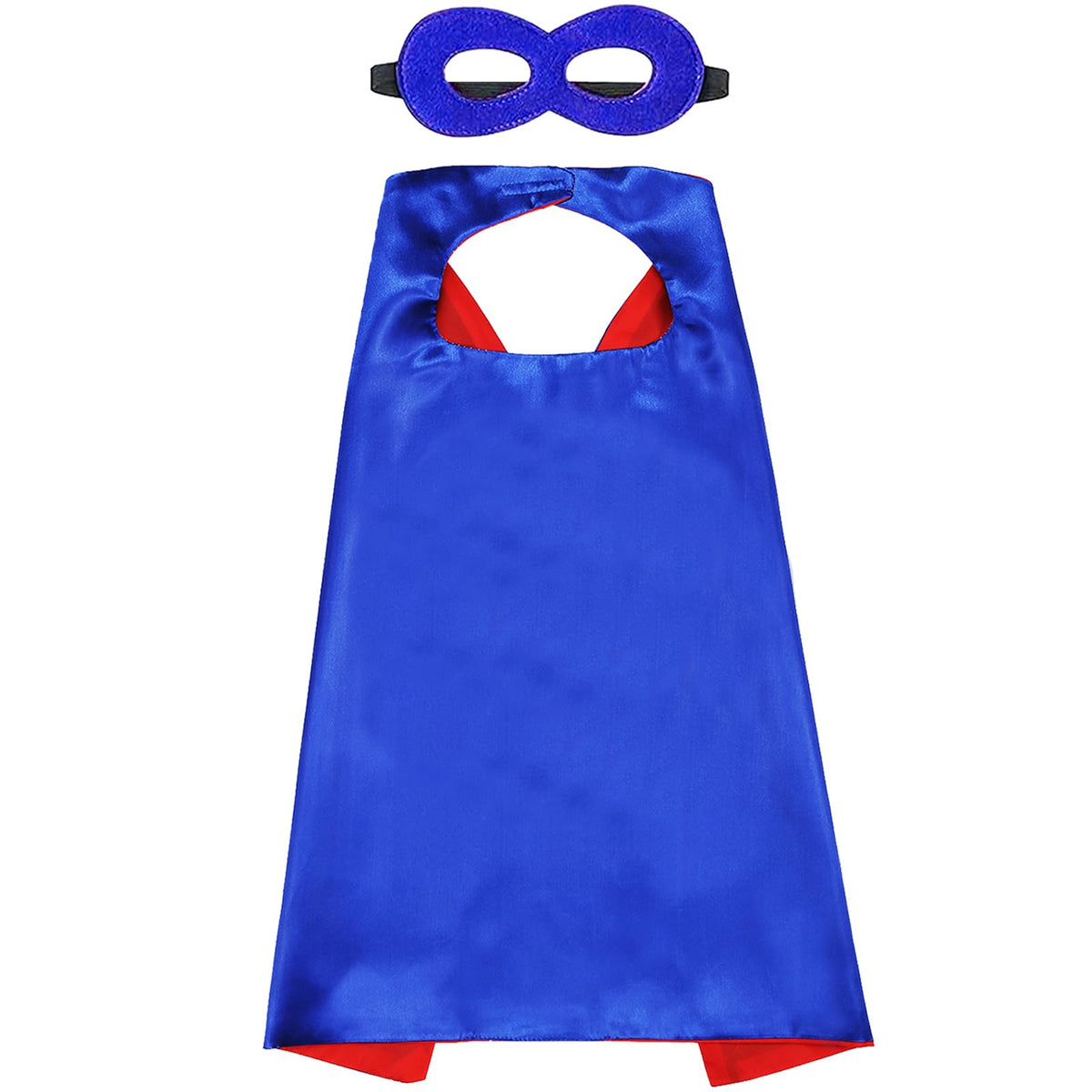 Halloween Capes and Mask for Kids 4-10 Year Double Side cape Costume Cosplay Dress Up Kids Cape Toy for Boys