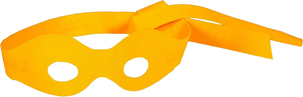 TEENAGE MUTANT NINJA Turtles Mask, Hero Turtle Costume Eye Mask for Halloween, Cosplay, Dress Up, Parties - 4 Felt Eye Masks