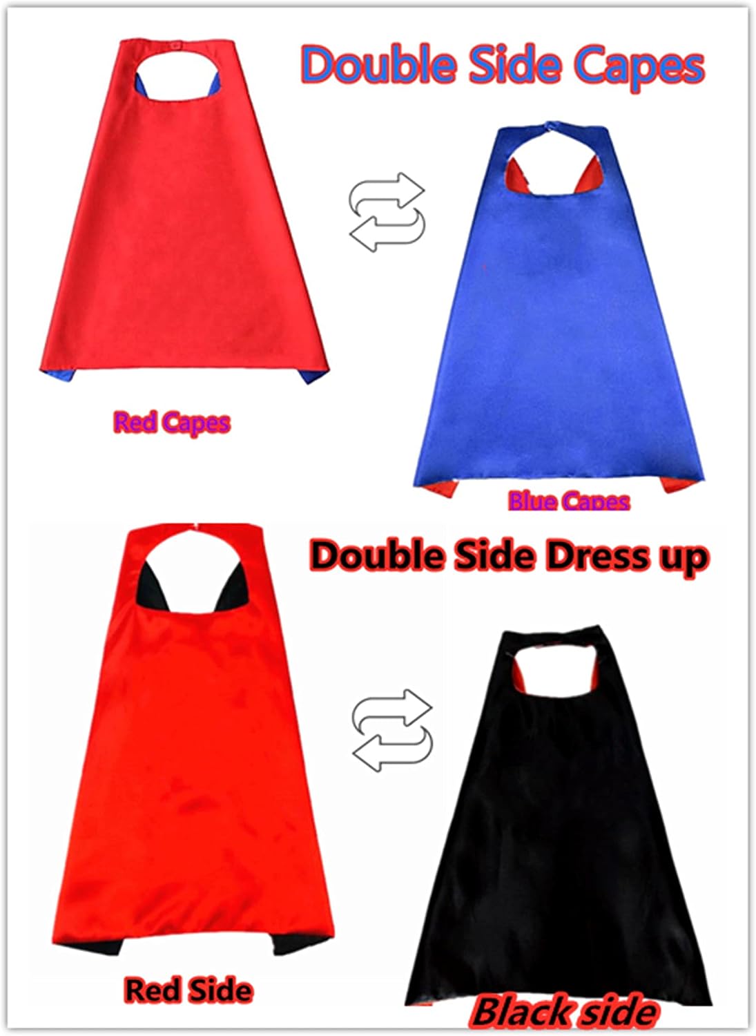 Capes and Masks For kids Christmas Halloween Costumes