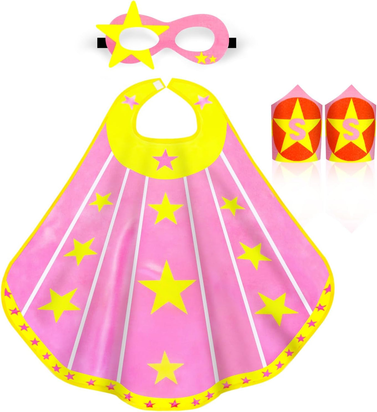 iROLEWIN Superhero-Capes for Kids Super Hero Costume as Girls-Boys Dress-Up