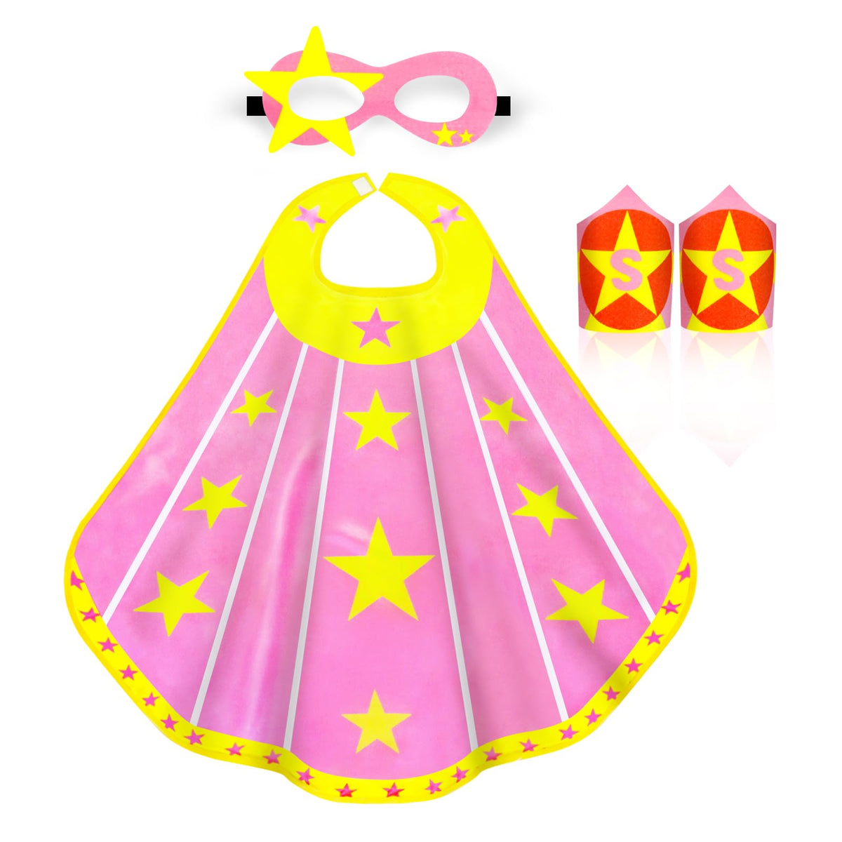 iROLEWIN Superhero-Capes for Kids Super Hero Costume as Girls-Boys Dress-Up