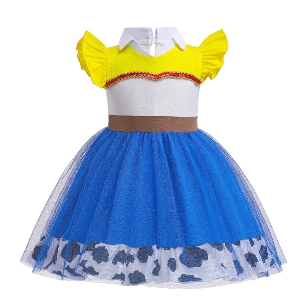 Dressy Daisy Princess Dress Up Clothes Halloween Fancy Party Tulle Skirt Summer Outfit for Baby & Toddler Girls