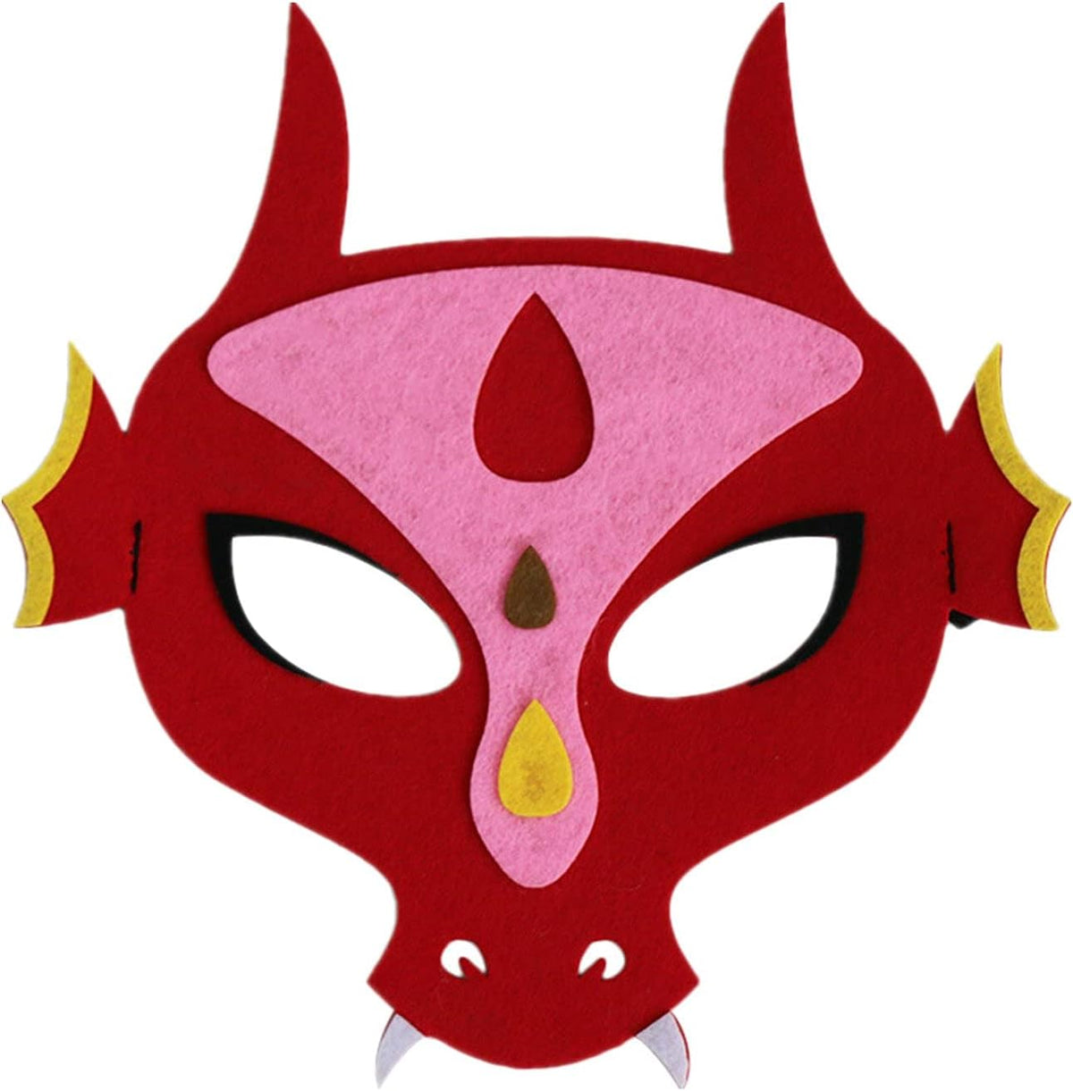 10PCS Cartonn Dragon Dinosaur Theme Animal Face Costume Party Favors Dress Up Costume Set