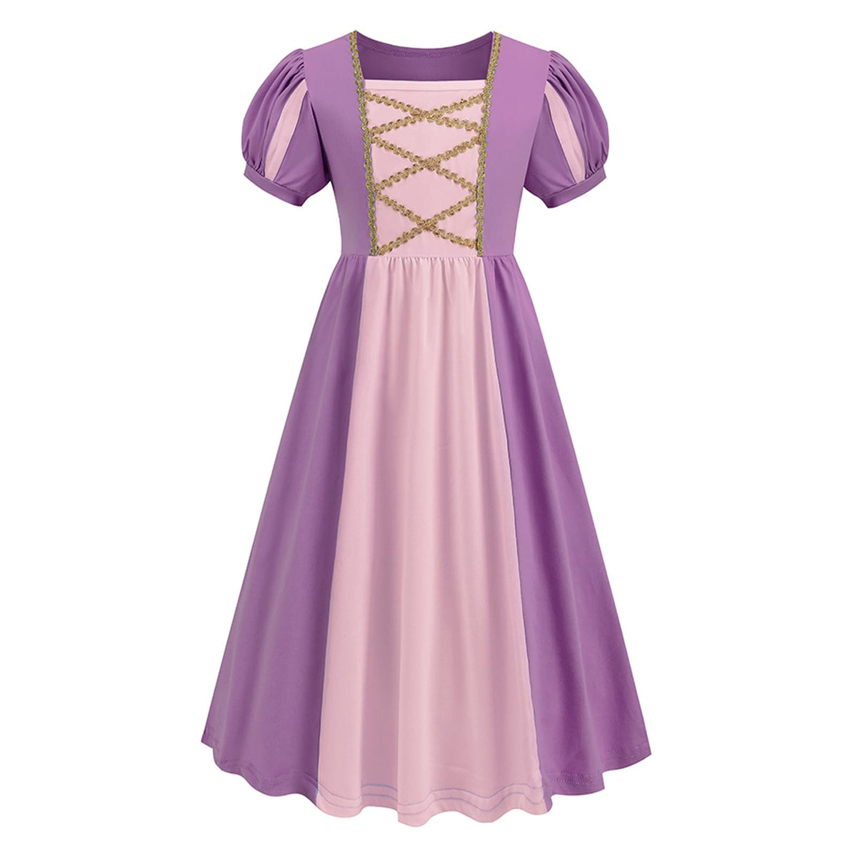 Girls Princess Dress Costume Halloween Cosplay Outfits Birthday Party Dress Up Clothes