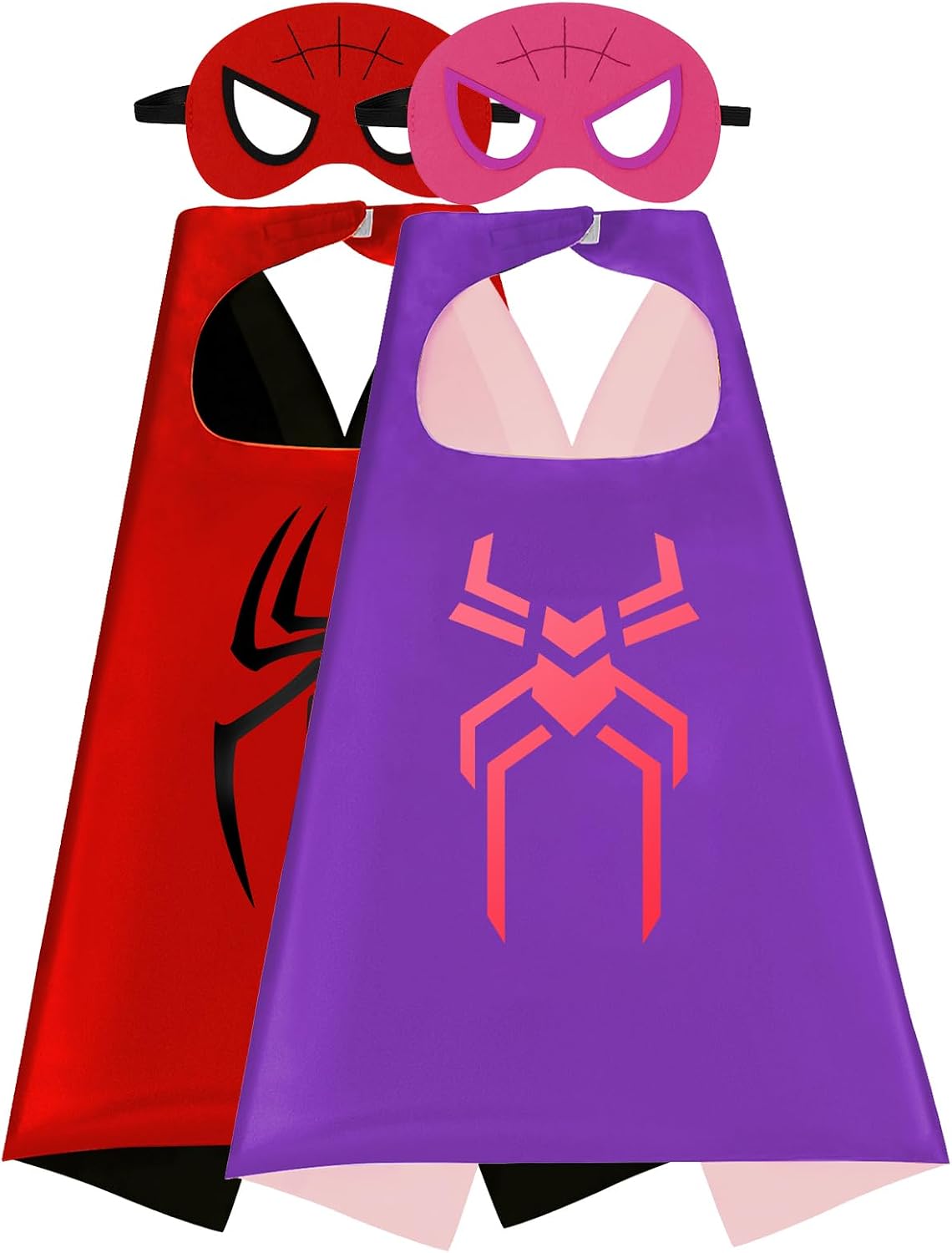 Kids Dress Up Capes and Masks Set, Kids Costume for Party Favor