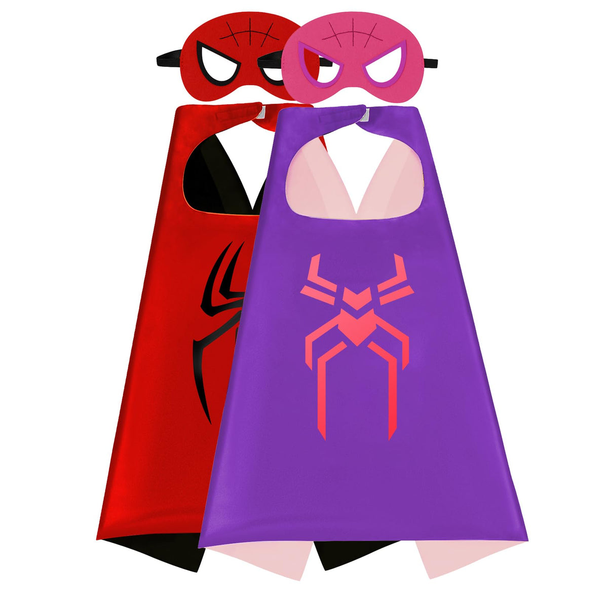 Kids Dress Up Capes and Masks Set, Kids Costume for Party Favor
