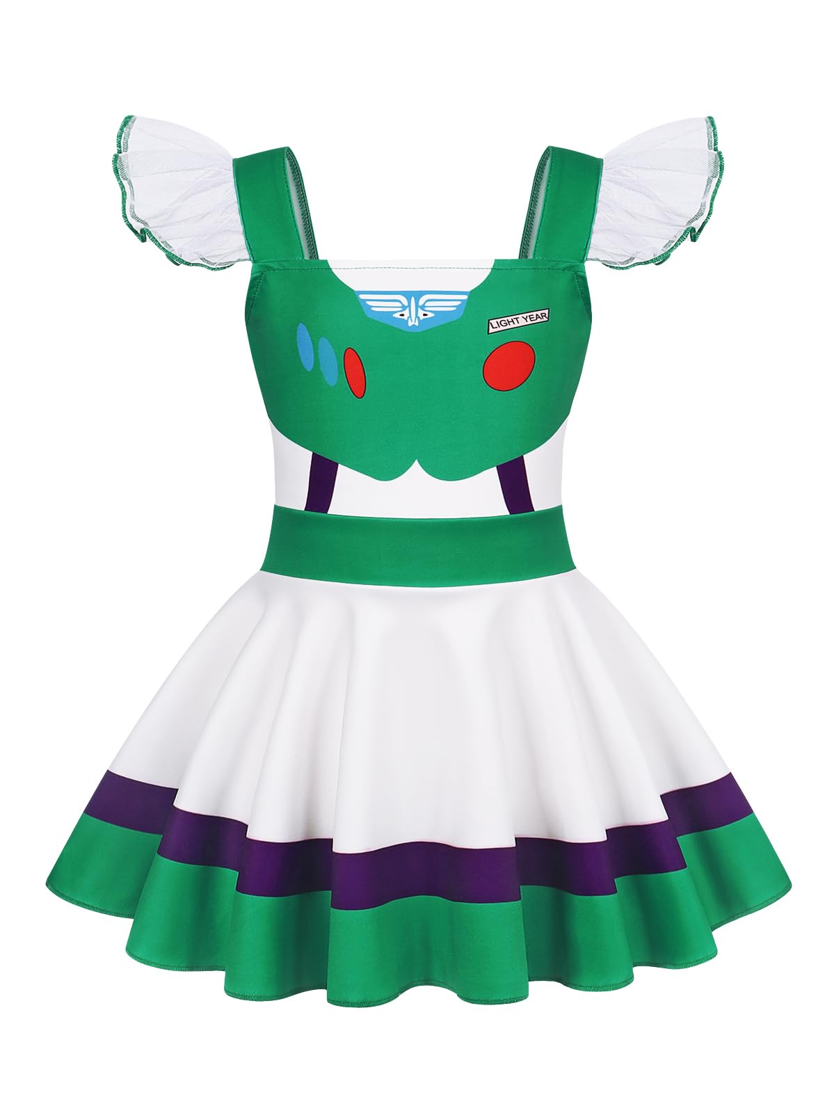 Girls Princess Dress Up Halloween Cosplay Outfits Christmas Birthday Gifts