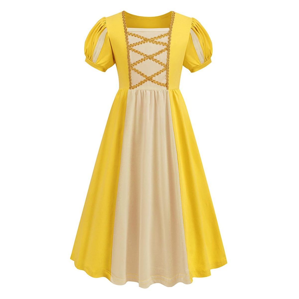 Girls Princess Dress Costume Halloween Cosplay Outfits Birthday Party Dress Up Clothes