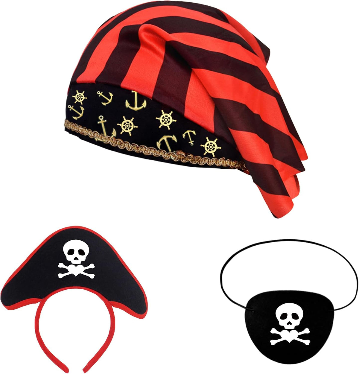 Girls Pirate Costume – Princess Dress for Kids Ages 3–9