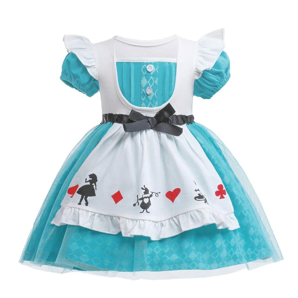 Dressy Daisy Princess Dress Up Clothes Halloween Fancy Party Tulle Skirt Summer Outfit for Baby & Toddler Girls