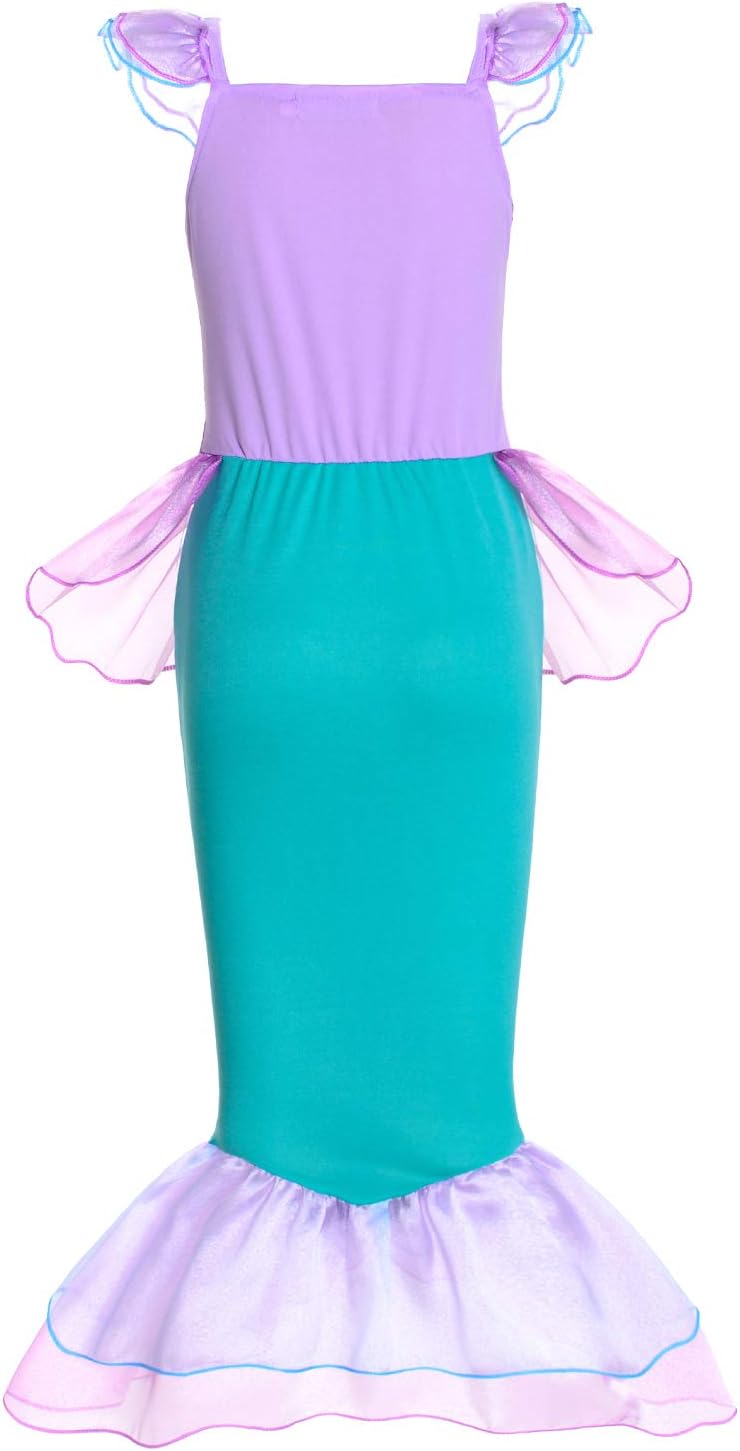 Joy Join Little Mermaid Costume for Girls Dress Up