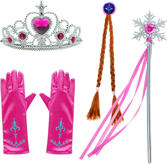 Princess Costumes Birthday Party Dress Up for Little Girls/Long Sleeve with Cape