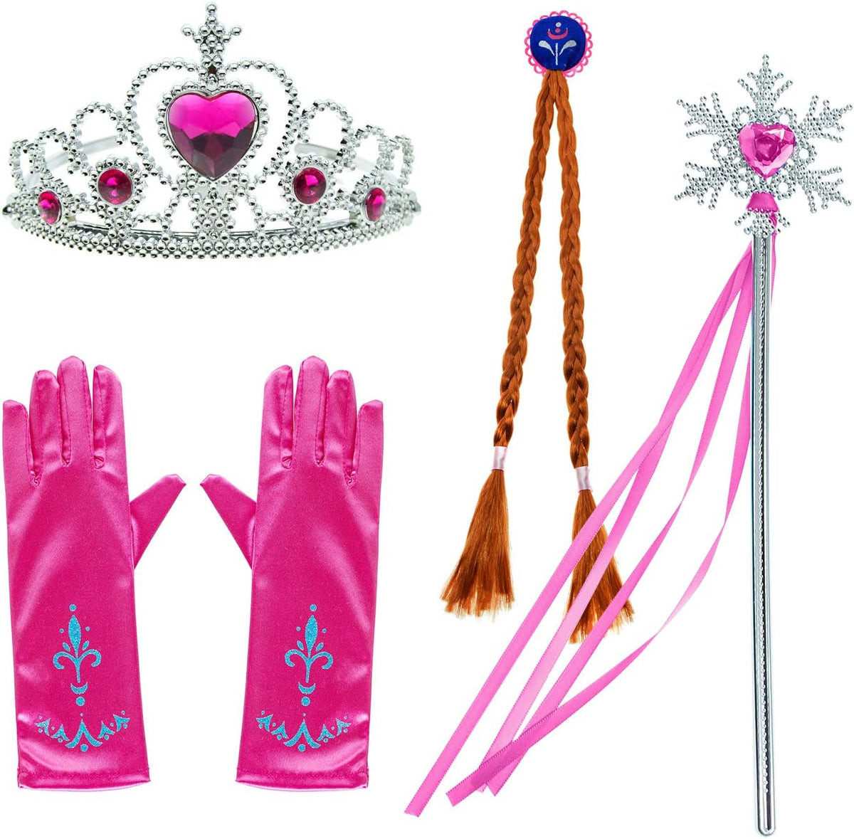 Princess Costumes Birthday Party Dress Up for Little Girls/Long Sleeve with Cape
