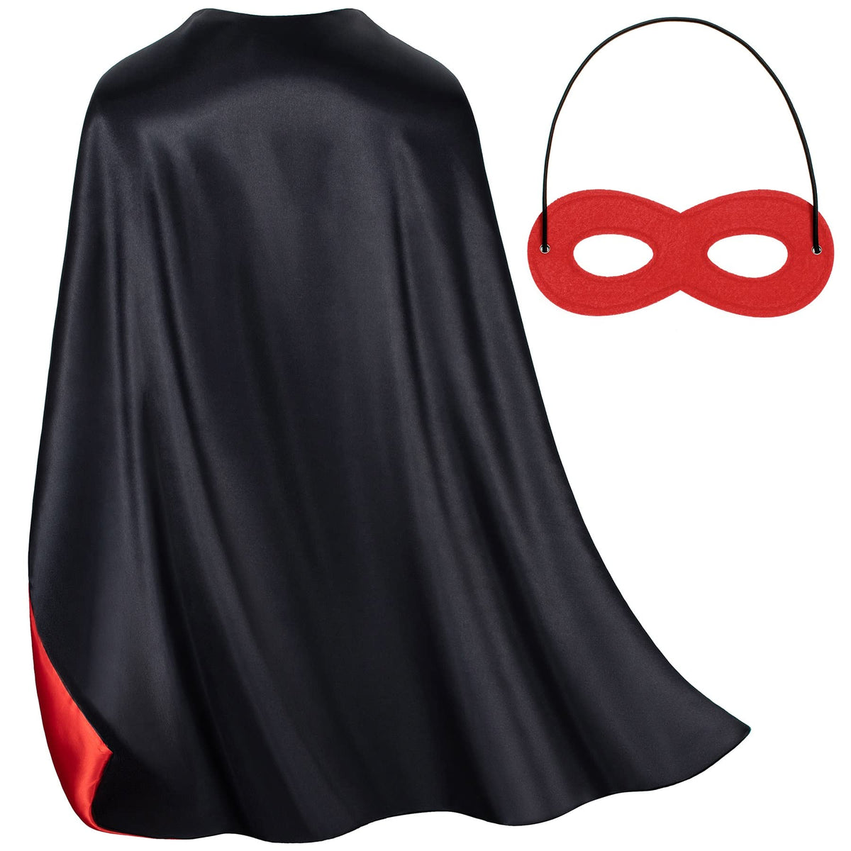Double-Sided Superhero Capes and Masks for Kids - Perfect for Christmas, Halloween, Cosplay, and Parties