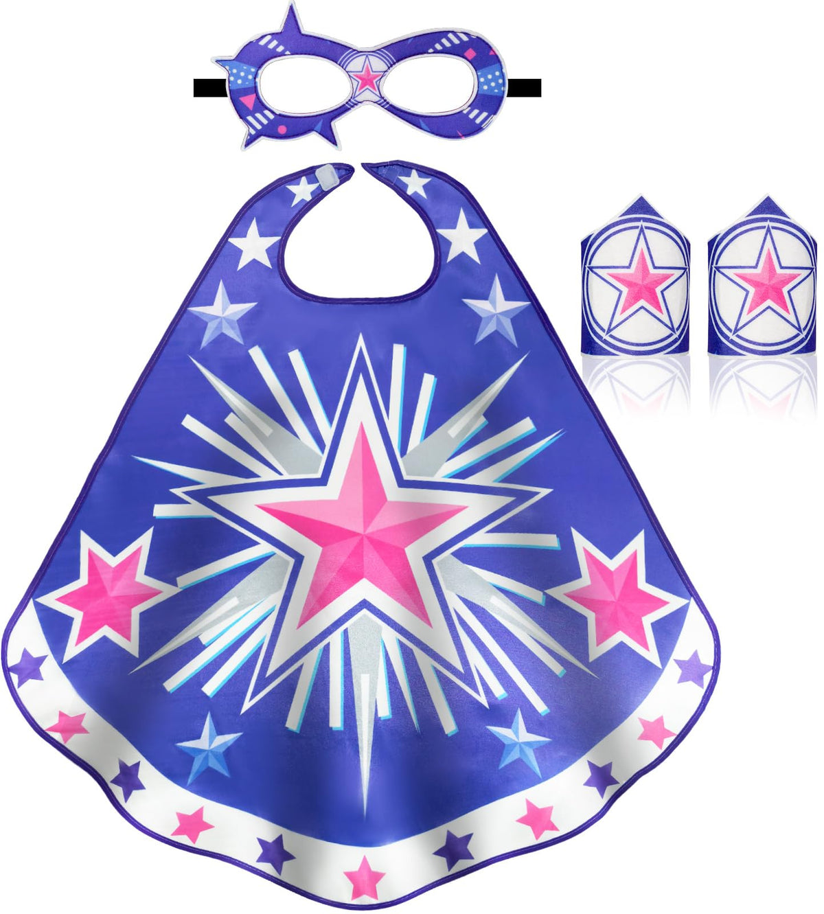 iROLEWIN Kids Superhero-Capes Mask for Boys Girls Superhero-Costumes