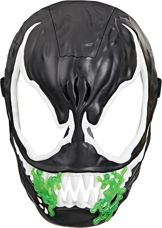Marvel Spider-Man VenomVersus Venom Glow-in-The-Dark Mask for Role Play, Super Hero Toys for Kids, Ages 5+