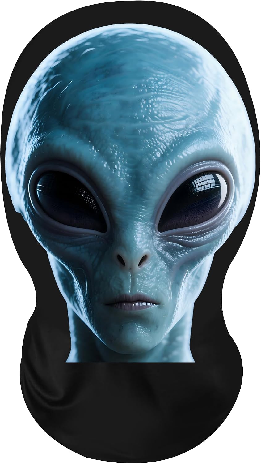 Alien Head Mask Print Spandex Veil Headscarf for Costume Parties & Dress Up