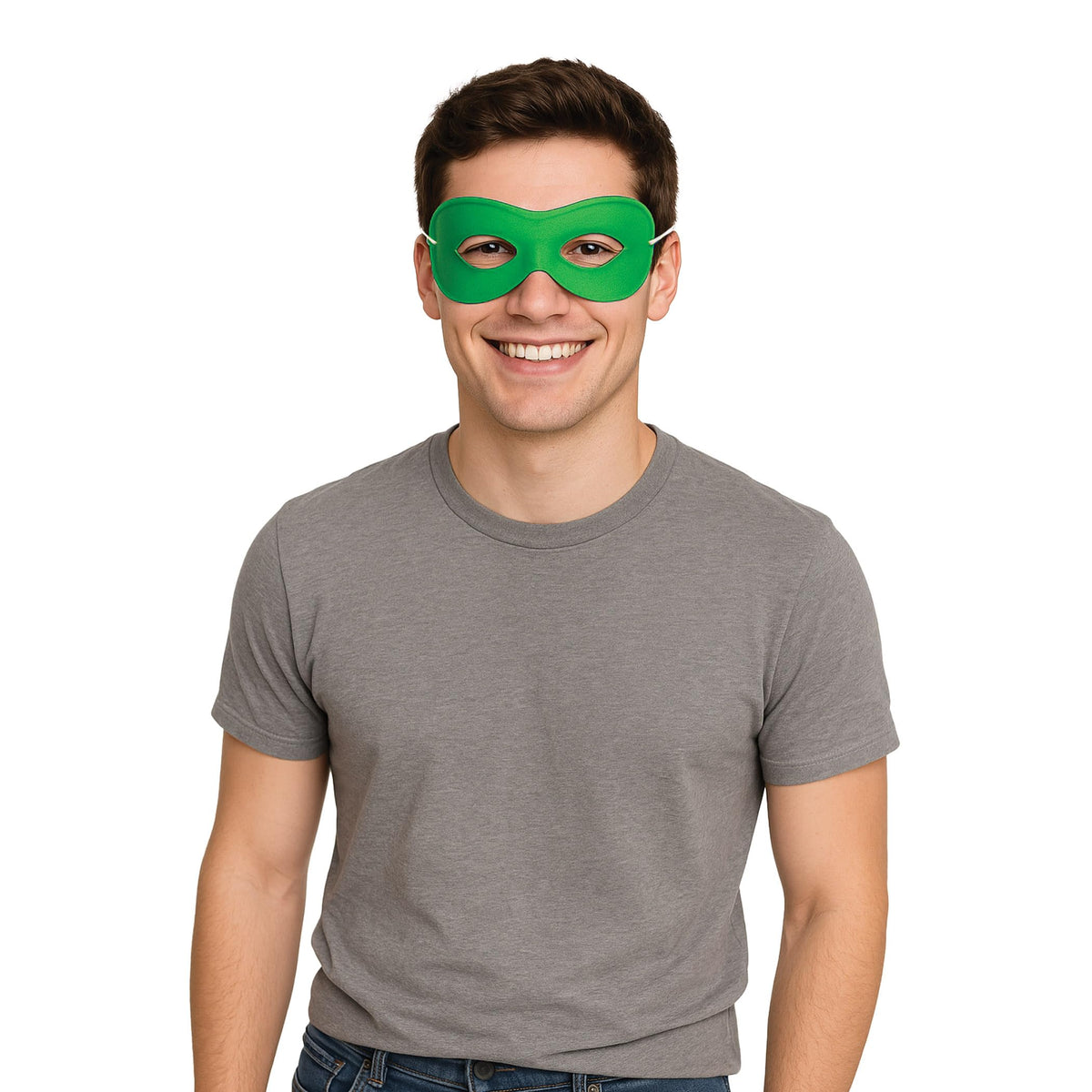 Beistle Pink Fabric Hero Masks.