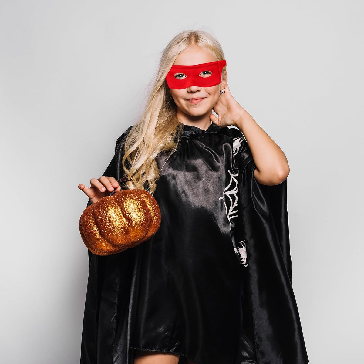 Eybila 4 PCS Halloween Costume Eye Mask Hero Masquerade Accessories