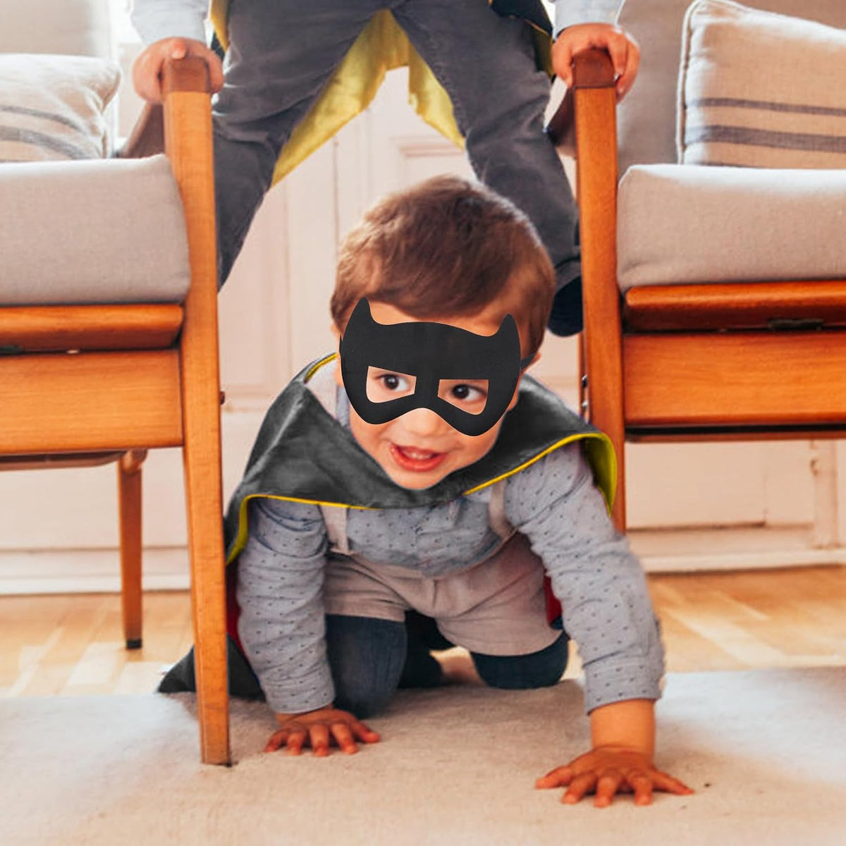 Kids Dress Up Capes and Masks Set, Kids Costume for Party Favor