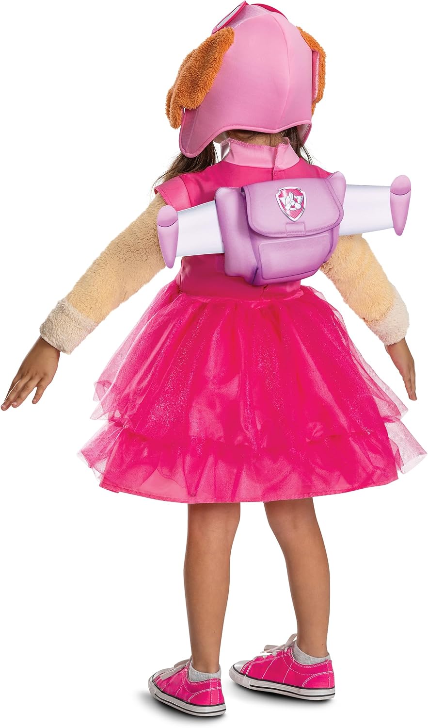 Paw Patrol Skye Tutu Costume, Official Paw Patrol Skye Toddler Costume with Headpiece and Wings