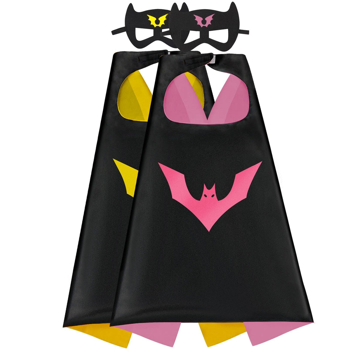 Kids Dress Up Capes and Masks Set, Kids Costume for Party Favor