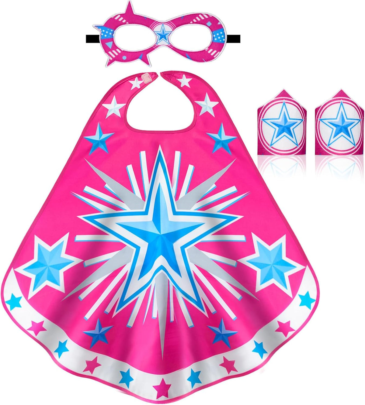iROLEWIN Kids Superhero-Capes Mask for Boys Girls Superhero-Costumes