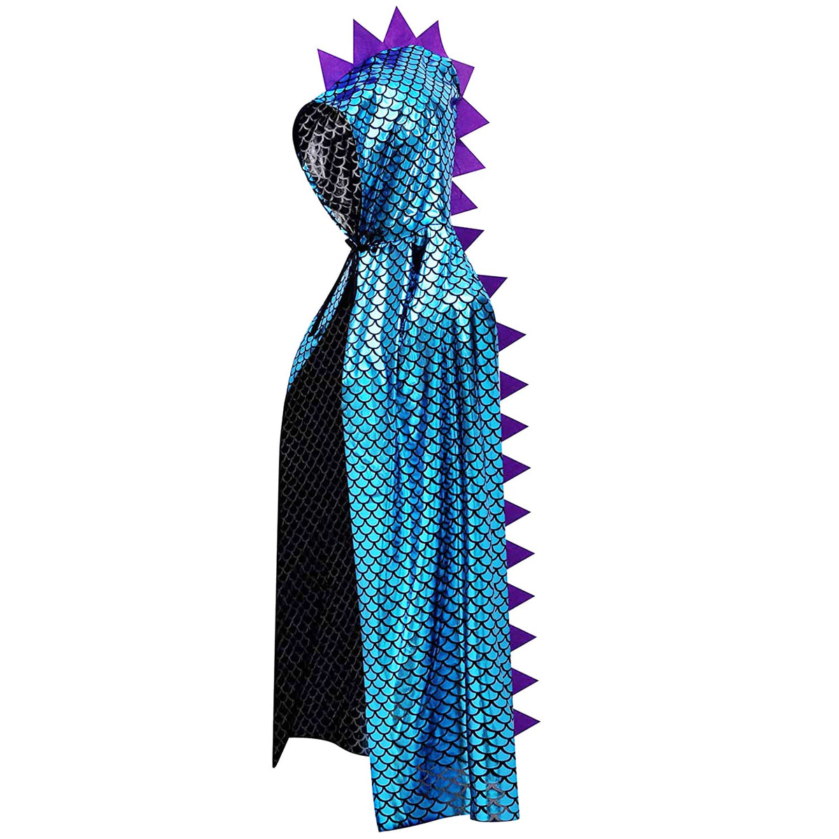 QIAONIUNIU Dinosaur Costumes Green Dragon Cape Halloween Dress Up Clothes 3-8 Years Old