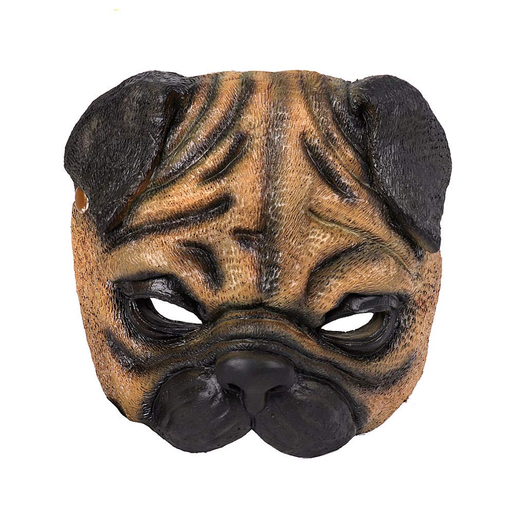 NewL Halloween 3D Animal Half Face Mask Masquerade for Women and Men